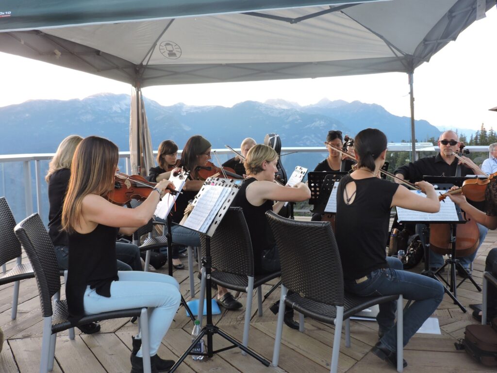 Sea to Sky Gondola concert, 2016
